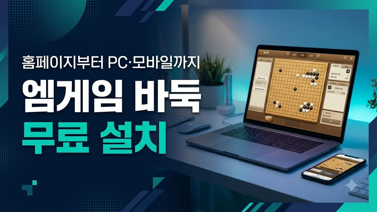 엠게임 바둑 PC·모바일 무료 설치 방법